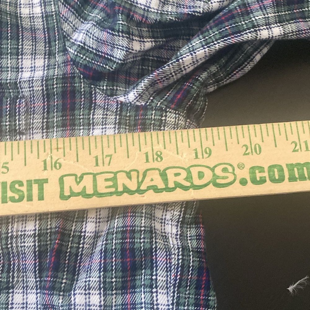 Madewell Classic Ex-Boyfriend Shirt Baywood Plaid Small - Picture 12 of 13